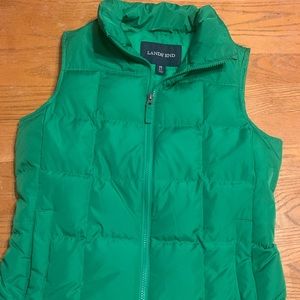 Lands’ End Puffer vest